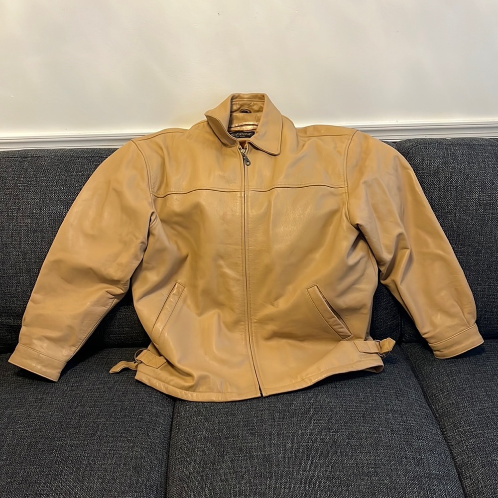 100% Genuine Leather Men Jacket